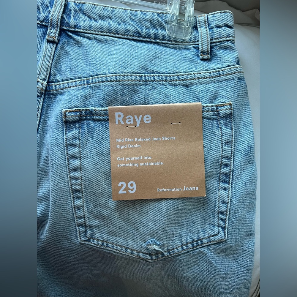 Reformation Raye Denim Shorts - Picture 3 of 5